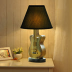 Lumendat Cartoon Creative Fabric Shade Guitar 1-Light Table Lamp Lumendat