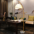 Retro Zen Simulation Bamboo Pole 1-Light Standing Floor Lamp Lumendat