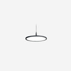 Modern Minimalist Aluminum Round Shape LED Pendant Light for Dining Room BulbSquare