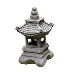 Japanese Zen Solar Waterproof Pagoda Stone LED Outdoor Garden Decoration Landscape Light Lumendat