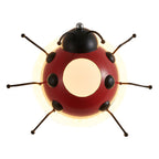 Lumendat Contemporary Creative Cartoon Beetle Acrylic LED Kids Wall Sconce Lamp For Bedroom Lumendat