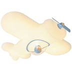 Lumendat Modern Simplicity Kids Plane Iron PE LED Flush Mount Ceiling Light For Bedroom Lumendat
