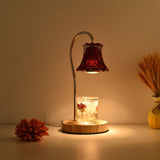 Nordic Classical Bellflower 1-Light Melting Wax Table Lamp Lumendat