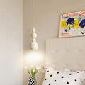 Creative Cream Style Iron Gourd Skewers 4/8-light Chandelier BulbSquare