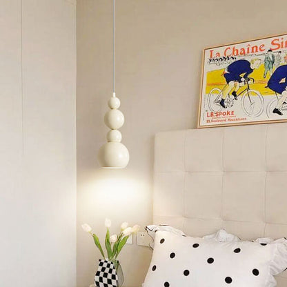 Creative Cream Style Iron Gourd Skewers 4/8-light Chandelier