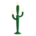 Contemporary Creative Cactus Resin Glass 3-Light Standing Floor Lamp For Living Room Lumendat