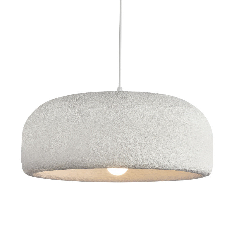Modern Minimalist Resin Dome 1-light Pendant Light BulbSquare