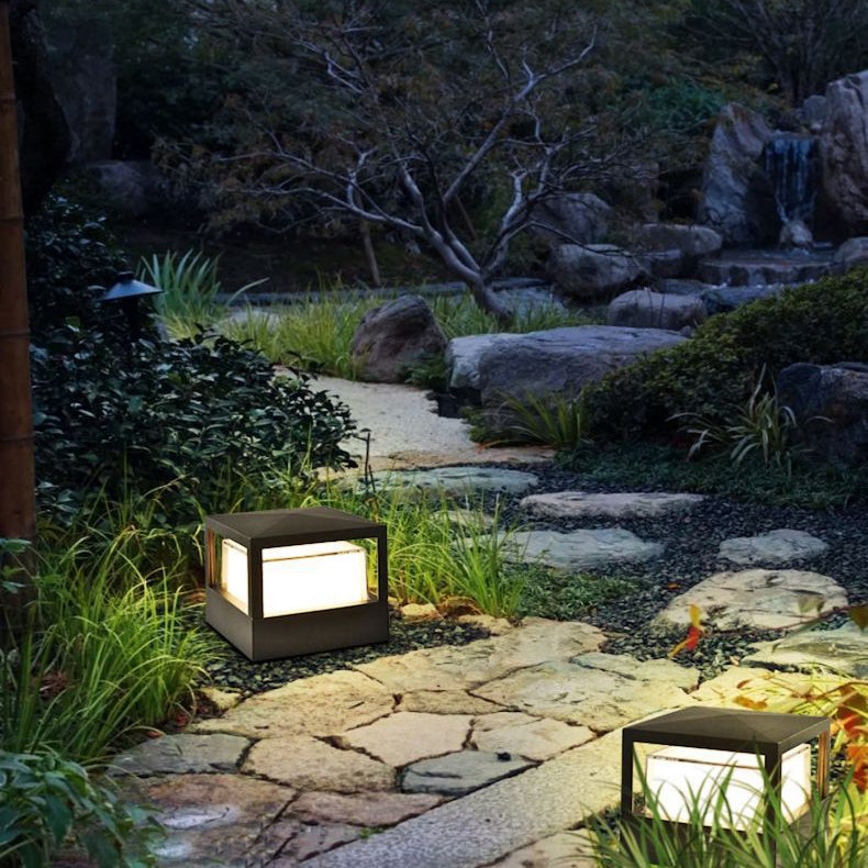 Industrial Waterproof Aluminum Cylinder LED Outdoor Lawn Landscape Light Lumendat