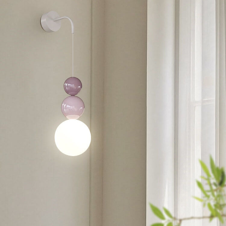 Modern Minimalist Personality Iron Gourd 1-Light Wall Sconce Lamp Lumendat
