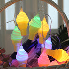 Modern Creative Ice Cream Children LED USB Battery Decoration String Lights Lumendat