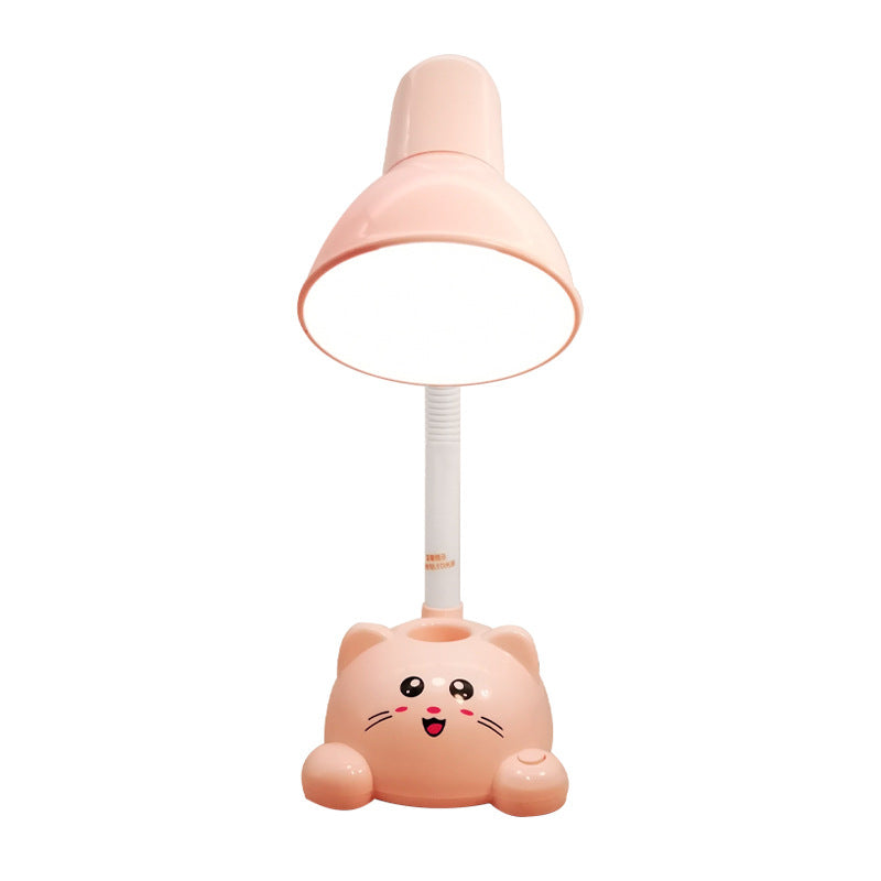 Modern Cartoon Cat Student Eye Care LED Table Lamp Lumendat