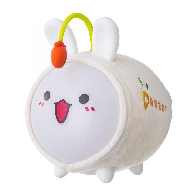 Lumendat Modern Creative Plush Doll Rabbit Colorful Remote Control Pat Night Light Table Lamp Lumendat