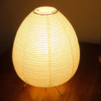 Nordic Minimalist Xuan Paper Lantern 1-Light Table Lamp Lumendat