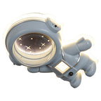 Lumendat Contemporary Creative Kids Metal Acrylic Resin Astronaut Flush Mount Ceiling Light For Bedroom Lumendat