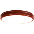 Modern Eye Care Children's Wrought Iron Round LED Flush Mount Lighting