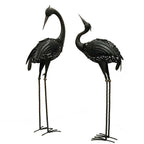 Contemporary Creative Iron Animal Crane LED Solar Waterproof Lawn Landscape Light For Outdoor Patio Lumendat