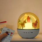 Lumendat Creative Carousel Octavo Bluetooth Kids Night Light Table Lamp Lumendat