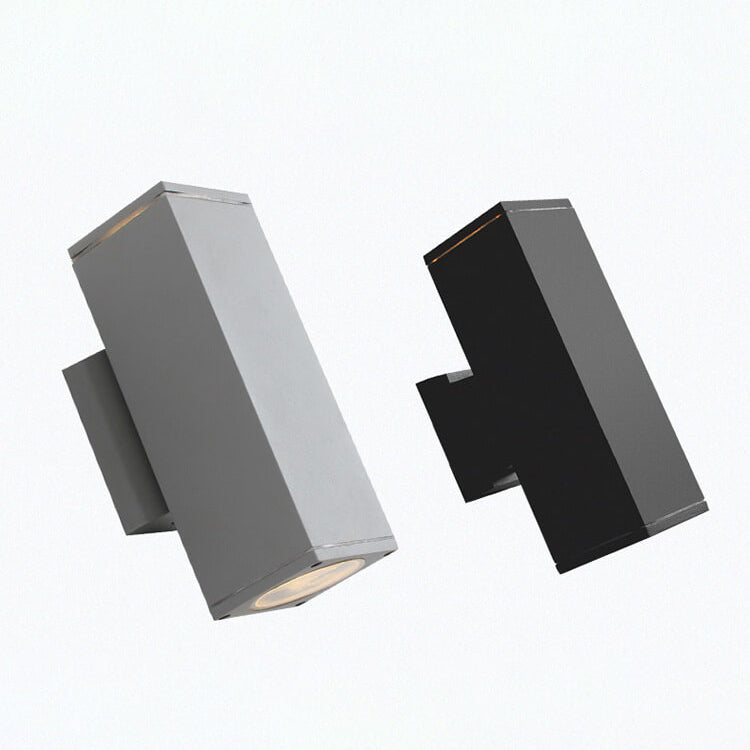 Modern Minimalist Square Column LED Luminous Outdoor Waterproof Wall Sconce Lamp Lumendat