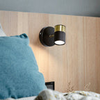 Modern Light Luxury Cylindrical 1-Light Wall Sconce Lamp Lumendat