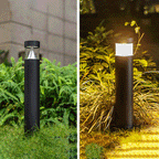Contemporary Industrial Aluminum Column LED Waterproof Lawn Landscape Light For Garden Lumendat