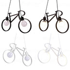 Lumendat Contemporary Creative Bicycle Shape Iron 2-Light Kids Chandelier For Living Room & Bedroom Lumendat