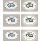 Lumendat Childlike Eye Protection Cartoon Space Villain LED Flush Mount Light Lumendat