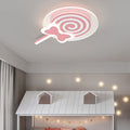 Lumendat Creative Childlike Cartoon Lollipop Design LED Flush Mount Light Lumendat