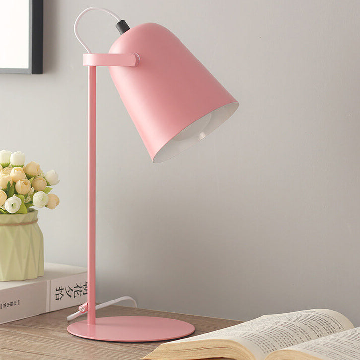 Nordic Macaroon Column Shade 1-Light Table Lamp Lumendat