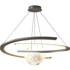Lumendat Nordic Minimalist Kids Wrought Iron Planet LED Chandelier Lumendat