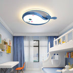 Lumendat Cartoon Creative Dolphin Circle LED Kids Flush Mount Ceiling Light Lumendat