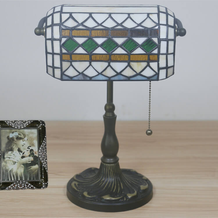 European Vintage Tiffany 1-Light Table Lamp Lumendat
