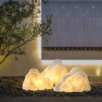 Modern Stone Rockery Outdoor Waterproof LED Garden Landscape Light Lumendat