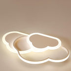 Lumendat Creative Cartoon Acrylic Cloud Design LED Flush Mount Ceiling Light Lumendat