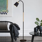 Modern Minimalist Iron 1-Light Standing Floor Lamp Lumendat