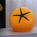Modern Art Deco Resin Tomato Decorative USB LED Table Lamp For Living Room Lumendat