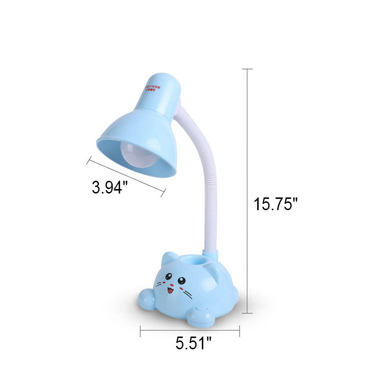 Modern Cartoon Cat Student Eye Care LED Table Lamp Lumendat