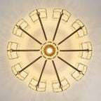 Modern Light Luxury Crystal 6/8/10/12- Light Flush Mount Ceiling Light