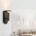 Industrial Creative Flame Light Shadow Rotatable Adjustable LED Wall Sconce Lamp