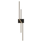 Modern Minimalist Aluminum Geometric Long Straight Line LED Wall Sconce Lamp For Living Room Lumendat