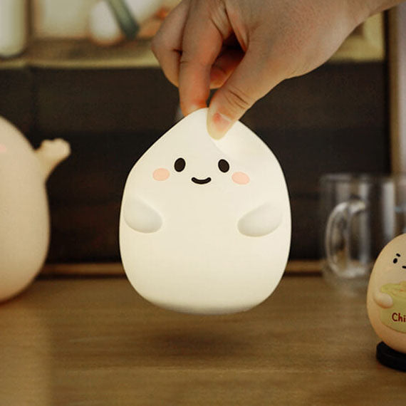 Lumendat Creative Cartoon Egg Silicone USB LED Kids Night Light Table Lamp Lumendat