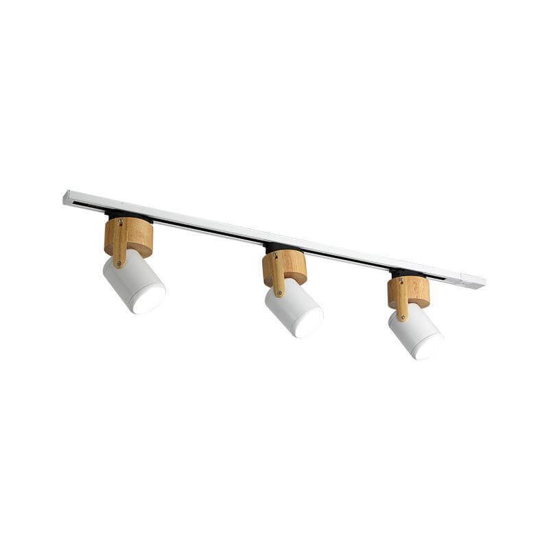 Modern Minimalist Hardware Long Spotlight Track Light 1/3 Light LED Flush Mount Ceiling Light For Living Room & Bedroom Lumendat