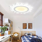 Creative Cartoon Smiley Sun LED Flush Mount Ceiling Light Lumendat