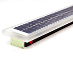 Minimalist Outdoor Solar Rectangular Strip Waterproof Patio LED Wall Sconce Lamp Lumendat