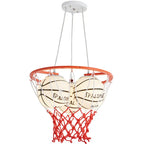 Creative Cartoon Basketball 3-light Kids Chandelier Lumendat