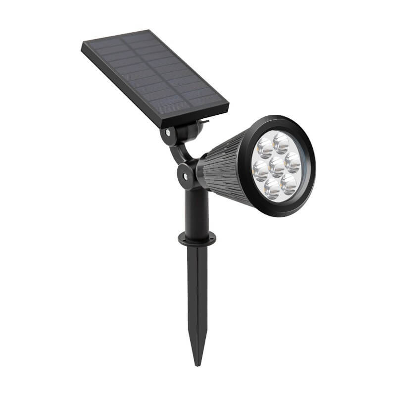Solar Waterproof ABS Rotatable LED Outdoor Lawn Insert Landscape Light Lumendat
