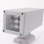 Modern Minimalist Square Column LED Luminous Outdoor Waterproof Wall Sconce Lamp Lumendat