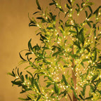 Modern Creative Olive Leaf LED Simulation Plants Decorative Light Lumendat