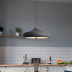 Contemporary Retro Iron Round Dome 2-light Pendant Light for Dining Room