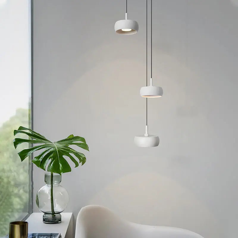 Nordic Minimalist Dome Aluminum LED Retractable Pendant Light Lumendat