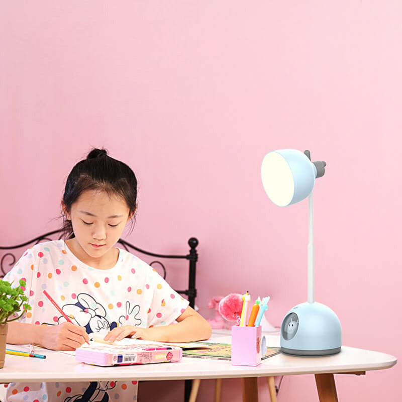 Lumendat Creative Doll Cartoon Charging USB Kids Reading LED Eye Care Desk Lamp Lumendat